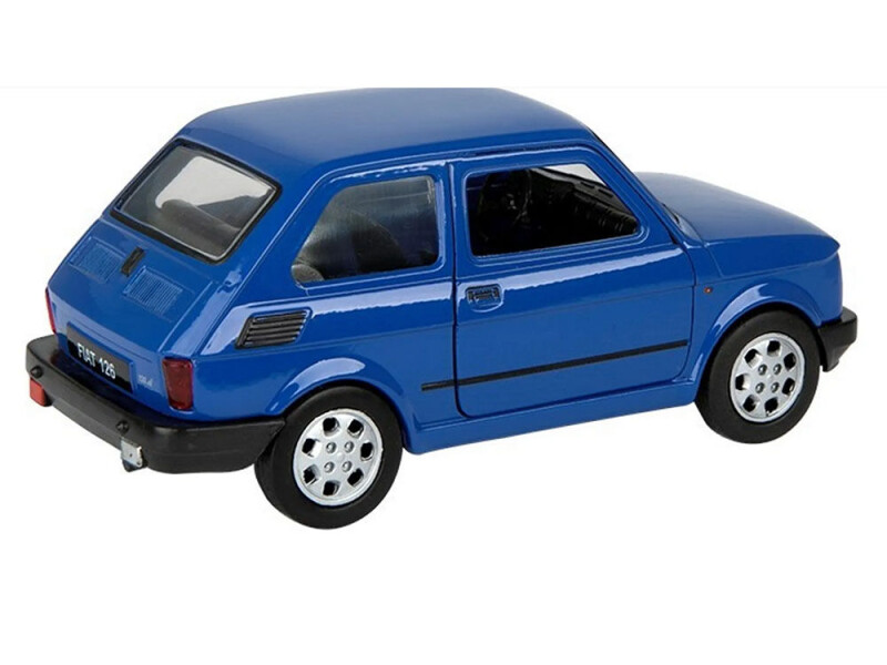 Welly Fiat 126 Maluch 1:34 tmavě modrá